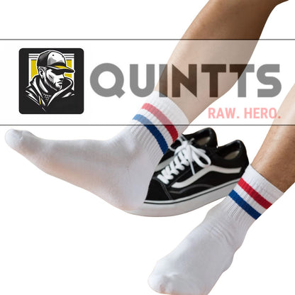 5 Pack Mannen Crew Sokken | SneakXX